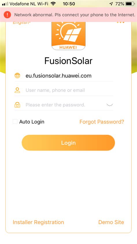 One inverter fits both on grid and backup operating. . Fusionsolar cannot connect to inverter iphone